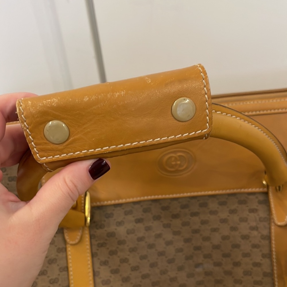 VINTAGE Gucci Travel Bag - Picture 3 of 12